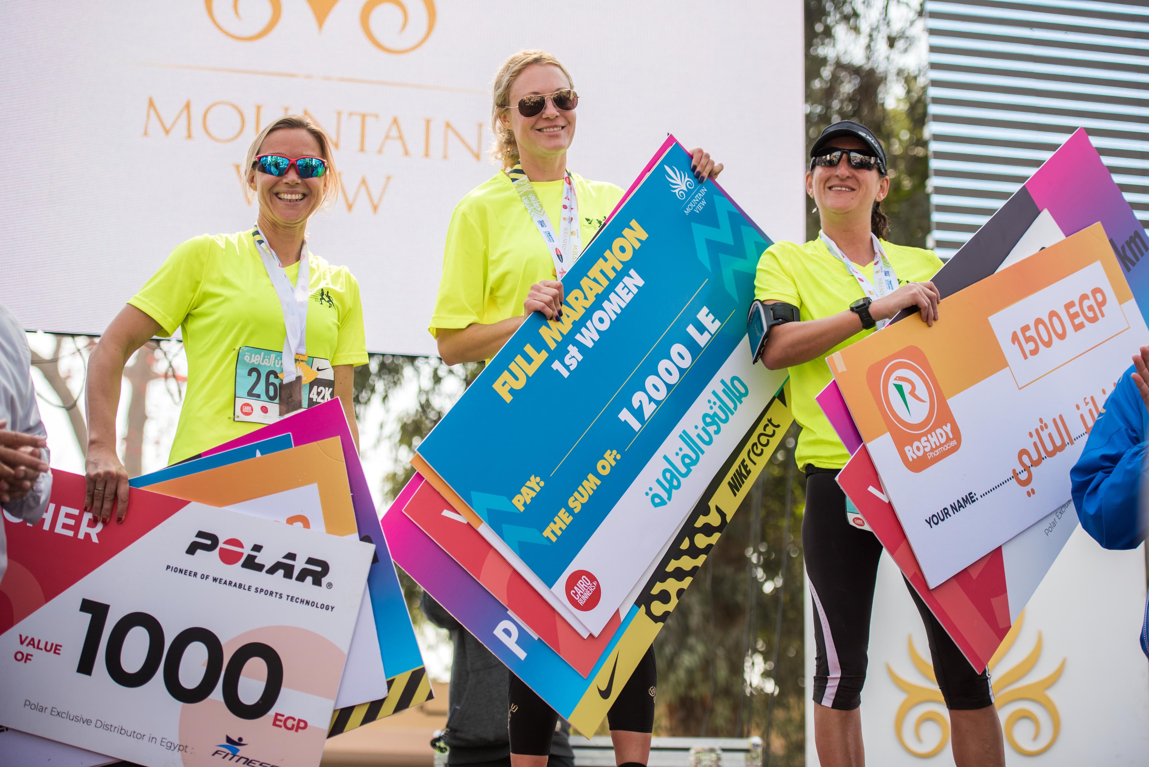 Marathon route through city